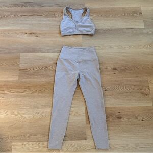 Beyond Yoga Set in Chai